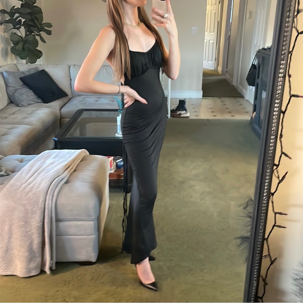 💎Lussoire | Open Back Scrunch Bodycon Formal Dress